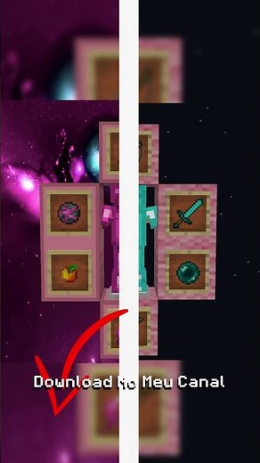 Textura Rosa 16x Com Espada Pequena Para Minecraft PVP! Bedrock 1.21 e Java 1.8.9