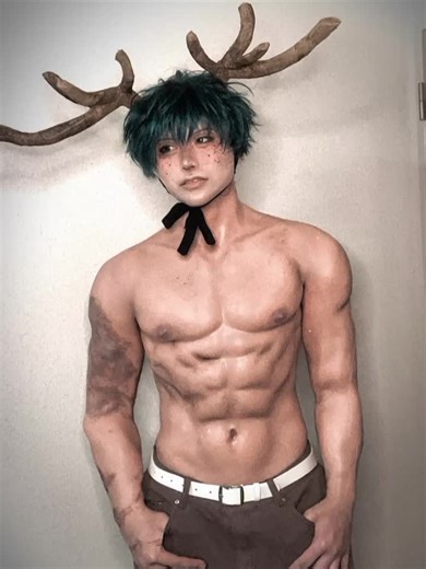Đẻ luôn 🤰🏿#dekucosplay #myheroacademia #midoriyaizuku #cosplay acc X: @so_ichi3
