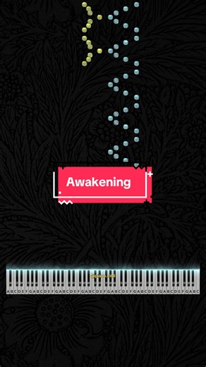 Awakening | tutorial | like/follow-more | #pianotutorials #pianotok #pianocovers