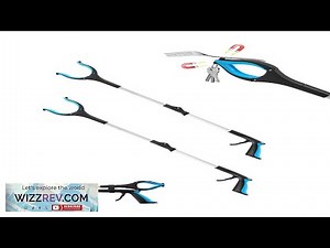 Grabber Reacher Tool 2-Pack 34" Heavy Duty Grabber Tool Foldable Pick Review