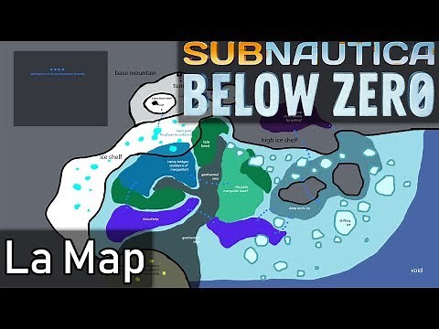 [FR] SubNautica Below Zero Let’s Play #4 LA MAP - LES BIOMES