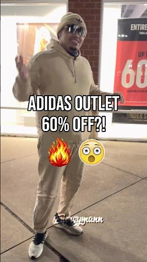 Adidas Outlet Deals… 60% OFF?! 😳🔥 EARLY!