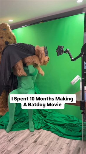 1.8M views · 125K reactions | The Bark Knight: Batdog Begins 驪 (My favorite video I’ve ever made of Brodie) #batdog #batman #thedarkknight #goldendoodle | Brodie That Dood | Facebook