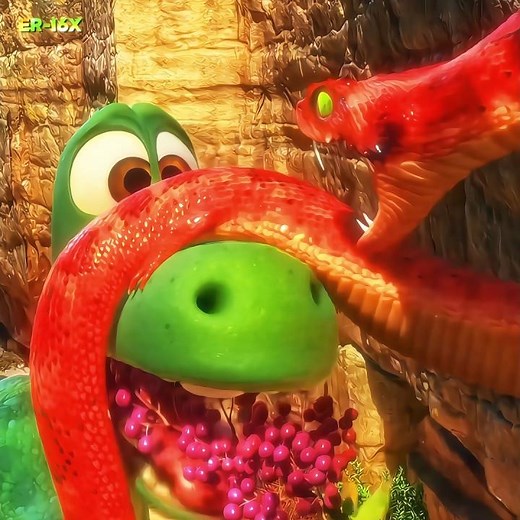 Spot and Arlo got into trouble because of berries 🍒! ☠️😱 #TheGoodDinosaur #edit #shorts