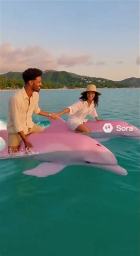 핑크 돌고래 타기 ! 🤯 粉紅海豚天堂！Surga Dunia!