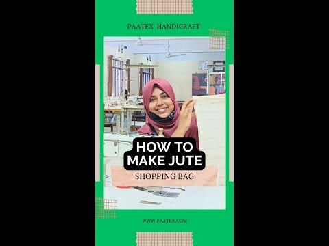 Jute Shopping Bag Making Training | 5-Day Skill Development Workshop by Paatex Handicraft | Barishal