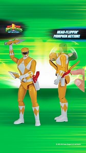 ⚡️ AUTO-MORPHIN! ⚡️ Auto-Morphin magic! The head flippin’ power is on! #powerrangers #reignition #gogopowerrangers #ritarepulsa #automorphin #toyfair #toyfair2025 #nyc #javitscenter #mmpr #toycollector | Power Rangers