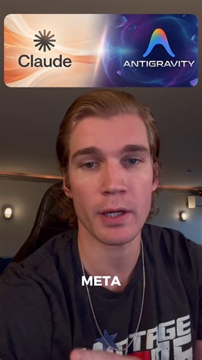 Davis McMurrain | A.I. Infrastructure on Instagram: "Comment “agentic” and I’ll send you the full builder’s guide. Using Claude Code and AntiGravity together is the new meta for vibe coding. Most people use one Al tool at a time. Ask. Generate. Switch. Repeat. That’s slow. I run multiple agents simultaneously— each handling what it’s actually good at. Claude Code: Research, architecture, logic AntiGravity: Ul generation, visual hierarchy Validators: Quality checks, error detection I built a full