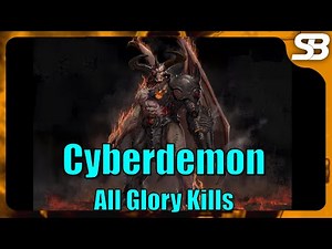 Doom The Dark Ages - Cyberdemon Mini Boss All Glory Kill Animations + Slo Mo