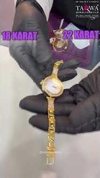 Wear Time with Pride | Real Gold Watches by Taqwa Jewellers 💛⌚