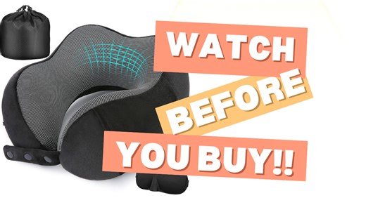 Watch Finally!  A neck pillow that fits and works! on Amazon Live