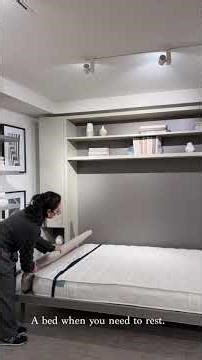 The Circe Desk Wall Bed | Resource Furniture