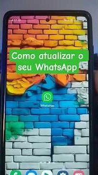 Como atualizar o seu WhatsApp #whatsapp #atualizar #truques#android #aplicativo #app