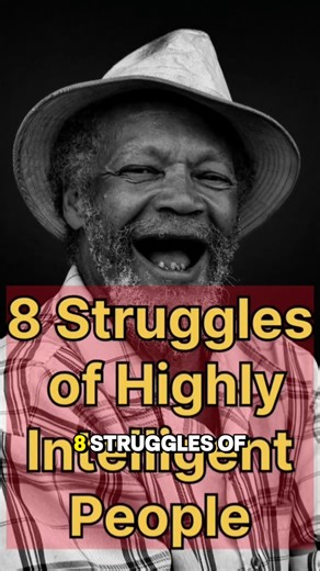 8 Struggles of Being a Highly Intelligent Person (Psychology Explained why) #pyschology #facts