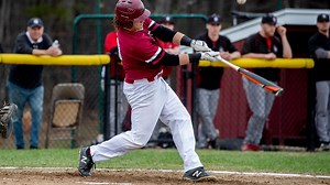 Senior Justin White got cut from the Bates College Baseball team as a first-year. And he didn't record his first collegiate hit until halfway through last season. Now, he's a key contributor to a much improved Bates offense heading into the NESCAC Championships. This is the story of White's "crazy journey" to the starting lineup. | Bates College Athletics