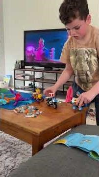 I built a Lego Mario Cart race track, it was so much fun