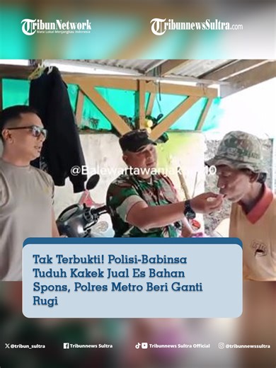 Suderajat Lega Setelah Tuduhan Jual Es Berbahaya