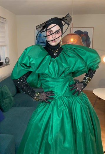 Styling a Beautiful Nigerian Dress for Hijabis