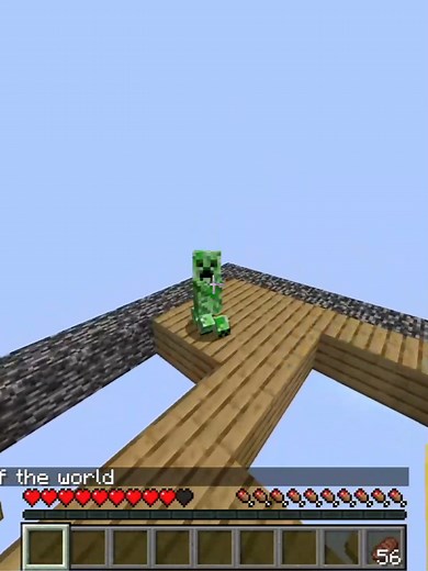 Creeper Surprise #minecraft