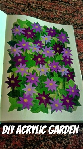 Acrylics painting | Comment for Tutorial video #art #craft #acrylicpainting