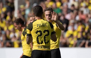 198K views · 2.8K reactions | Borussia Dortmund  S.S. Lazio 1:0 ⚽️ Marco Reus (6.)  BVB: Bürki – Piszczek, Akanji, Diallo, Schmelzer (75. Zagadou) – Dahoud (88. Sahin), Delaney (75. Witsel) – Pulisic (79. Sancho), Götze (79. Philipp), Larsen (75. Wolf) – Reus ___________________ ▶️ ALLE HIGHLIGHTS GIBT'S HIER! #BVBLAZIO | Borussia Dortmund | Facebook