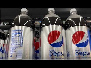 DIET PEPSI & COKE 2LT SIZE (NUTRITION FACTS)