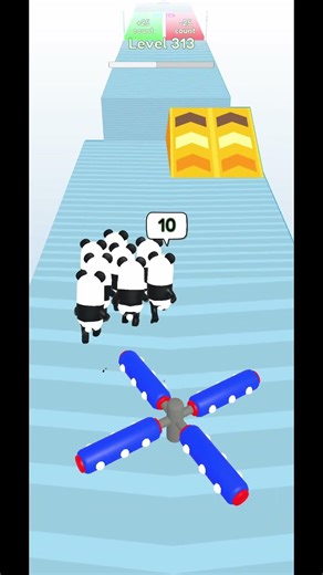 Let play panda run🐼 #shorts #trickshots #games #game #gameplay