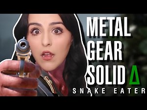 FIRST TIME EVER PLAYING A METAL GEAR GAME | METAL GEAR SOLID Δ: SNAKE EATER