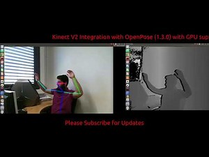 Kinect V2 Integration with OpenPose with Multi-GPU Support
