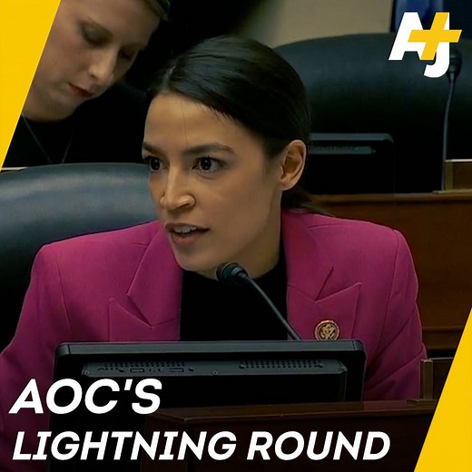 2.6M views · 38K reactions | Watch Alexandria Ocasio-Cortez play “a bad guy” and explain America's broken campaign finance laws #AOC | AJ+ | Facebook