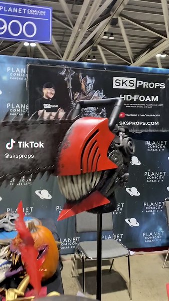 Do you want to learn how to build all of these awesome Cosplay props?!?! Well….I’ve got lots of Free foam Templates and step by step build videos on my YouTube Channel!!! (SKS Props) #cosplay #cosplayer #chainsawman #csm #dbz #dragonballzcosplay #chainsawmancosplay #darksoulscosplay #hellboy #cosplaytutorial #thelastofuscosplay #fma #alphoneselric #thesandman #foamsmith #foamsmithing #evafoam #hdfoam