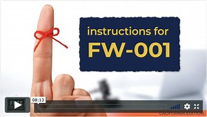 DIY Divorce Help California. Free Fee Waiver tutorial video and forms.