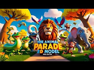 The Animal Parade Song for Kids | Animal Parade - Kids Songs and Nursery Rhymes