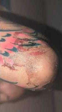 SUBSCRIBE! COMMENT! What's the worst thing about tattoos? The healing process!