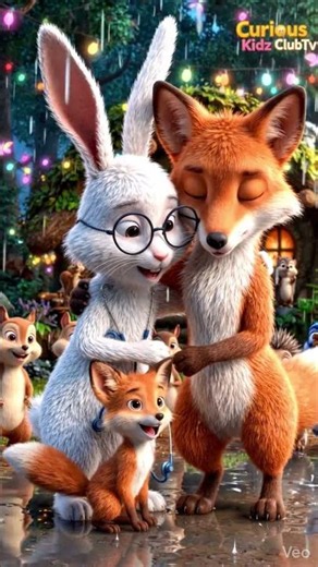 WAIT! 😄 Baby Wolf and Bunny Are SO Cute! 🐺🐰