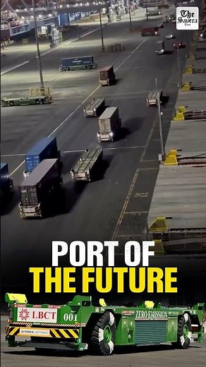 Port of the Future: Long Beach’s Automated Containers, California