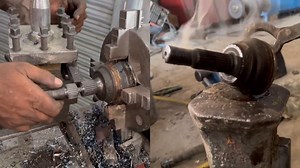 Repairing a CV Joint Drive Shaft with Precision