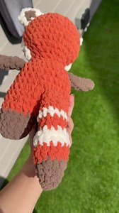 Red Panda Amigurumi Pattern, PATTERN ONLY, Plushie, Blanket Yarn, Cute - Etsy