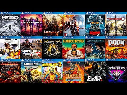 Top 30 Best PS4 SHOOTER Games
