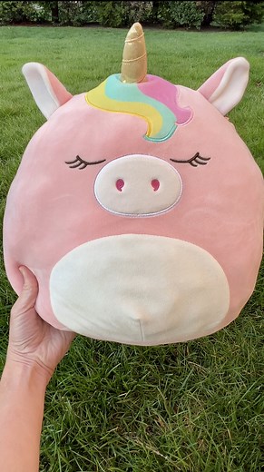 Watch Up close look at Ilene the Pink Unicorn Squishmallow on Amazon Live
