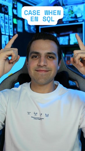 🔗 Hoy te enseñaré cómo usar la sentencia CASE WHEN en SQL, el equivalente al IF de Excel pero dentro de tus consultas. 📊 Con CASE WHEN puedes crear condiciones y clasificaciones directamente en tu base de datos, ideal para análisis de ventas, segmentaciones o reportes automatizados. 📁 Guarda este post para que lo uses como referencia. 👨‍💻 ¡Sígueme si quieres aprender más trucos en SQL, Excel y análisis de datos! | Patricio De La Garza - Analytika