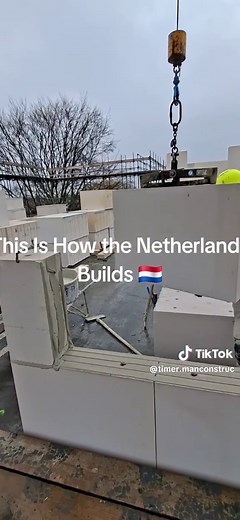 Clean. Fast. Smart. Dutch construction hits different. #construction #netherlands #europebuilds #engineering #building