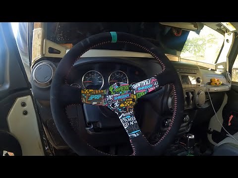 Jk quick release steering wheel install