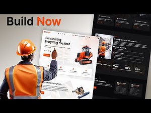 Animated construction company website with React + GSAP - Beginners friendly