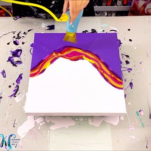15K views · 149 reactions | 樂 Would You Put These Colors Together? - Acrylic Painting Tutorials Video 681 on Youtube #kanellaciracoart #art #acrylic #acrylicart #acrylicpainting #satisfying #AmaZing #viralreels #painter | Kanella Ciraco Art | Facebook