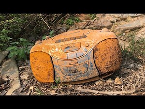 SANYO VCD-V66 | Restoration Cassette Radio Sanyo | Restore Player VCD Sanyo