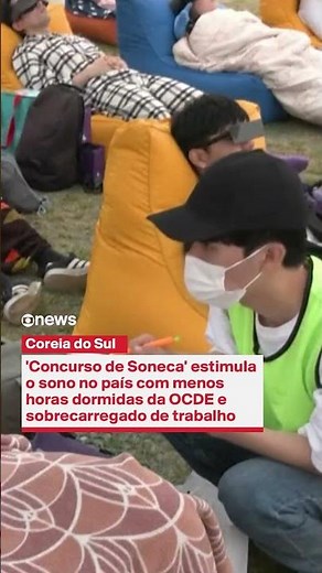 South Korea holds a 'Nap Contest' to encourage sleep in a work-overburdened country.
