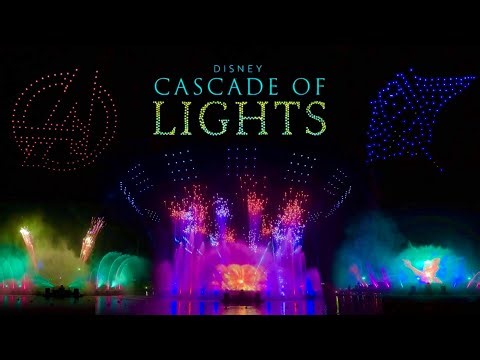 [4K] NEW Disney Cascade of Lights - FULL SHOW | Disneyland Paris 2026