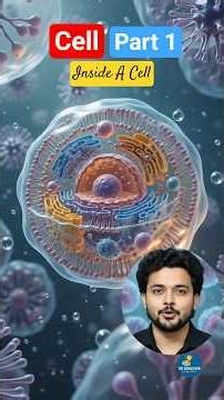 Journey Inside a Human Cell 🧬 | Cell Organelles Explained | Class 9 Science Exploration #shorts