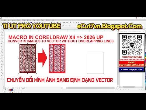 Convert images to vector format at lightning speed, with batch conversion capabilities in CorelDRAW.